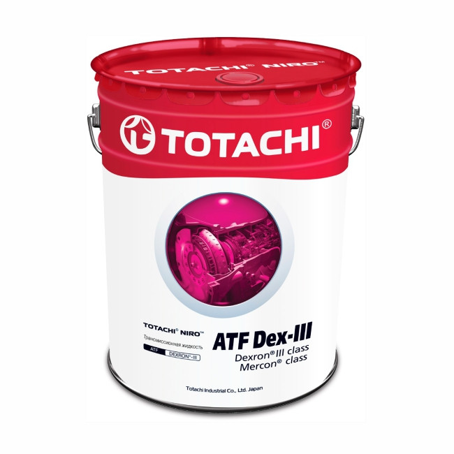 Масло трансмиссионное TOTACHI "NIRO ATF DEXRON III" гидрокрекинг, 19 л I 205 л